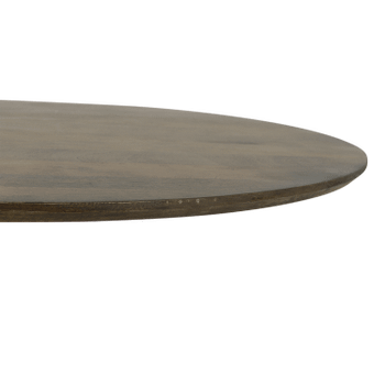 Eettafel SUNDAR Rond Ø130 Mango Donkerbruin Eettafel SUNDAR Rond Ø130 Mango Donkerbruin