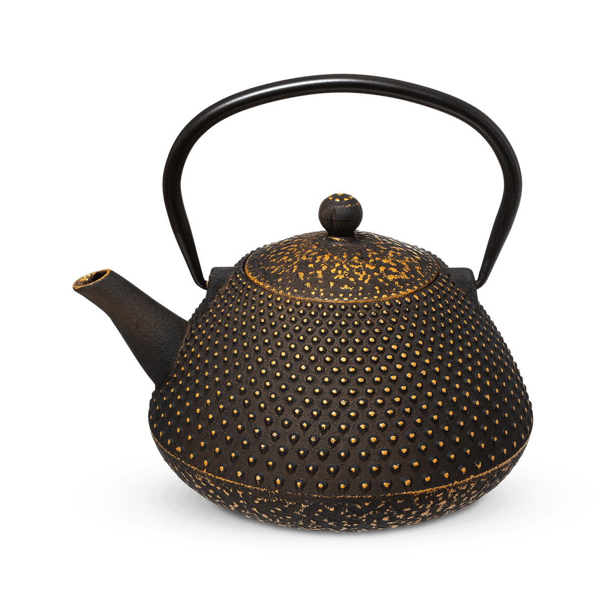 Theepot CASTIRON 0,8L Zwart/Goud