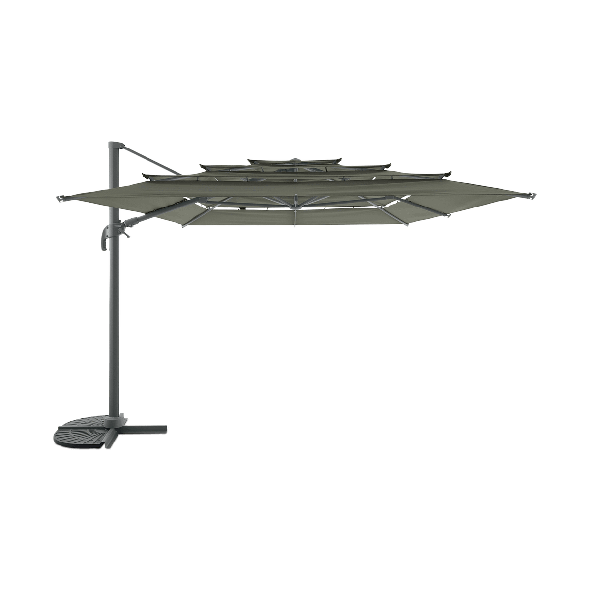 Zweefparasol OVADA Kantelbaar Laurier