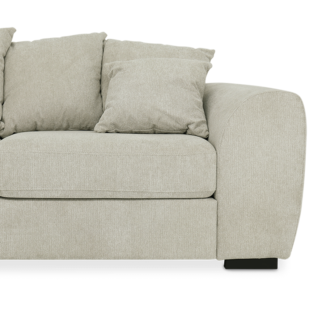Hoeksalon CUBA Longchair Links Mito Beige