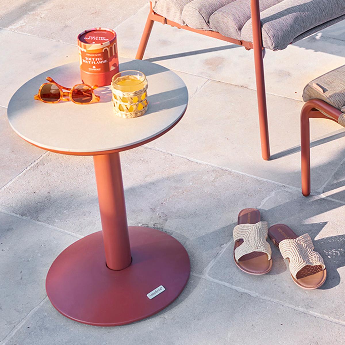 Bijzettafel SALUZZO Acajou