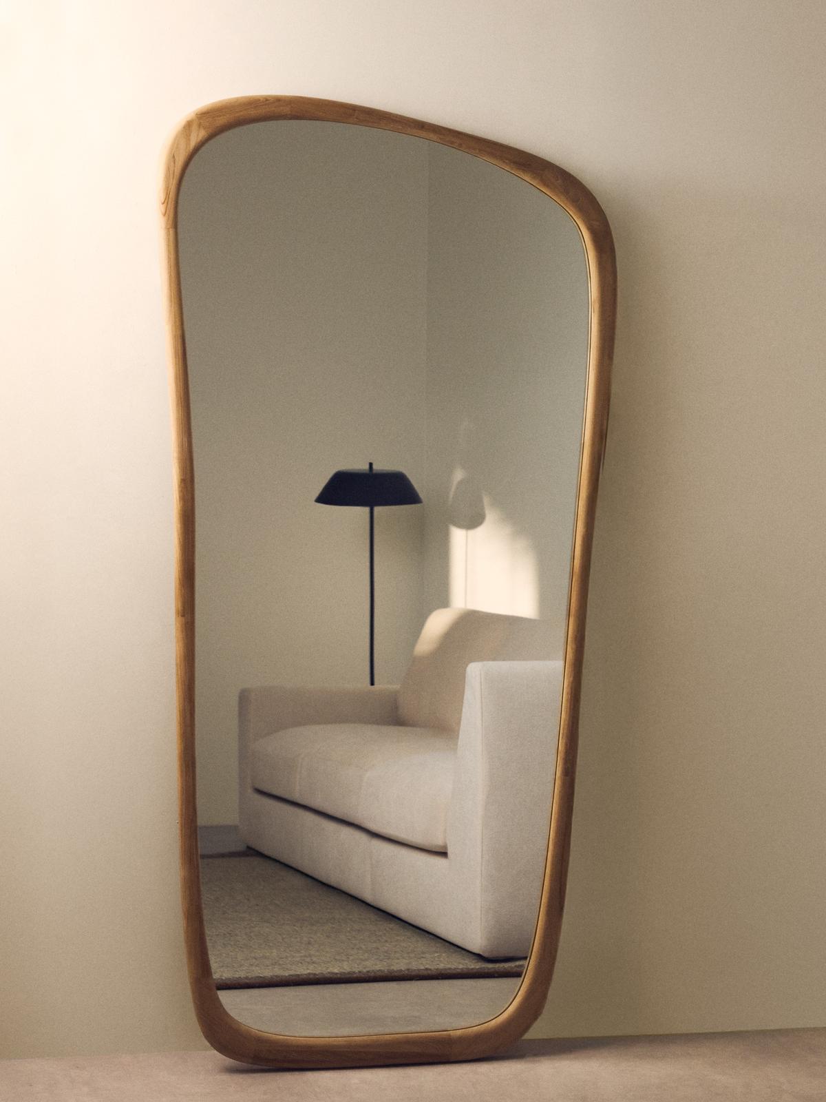 Alura spiegel van teakhout 94,6x192,1 cm FSC 100%