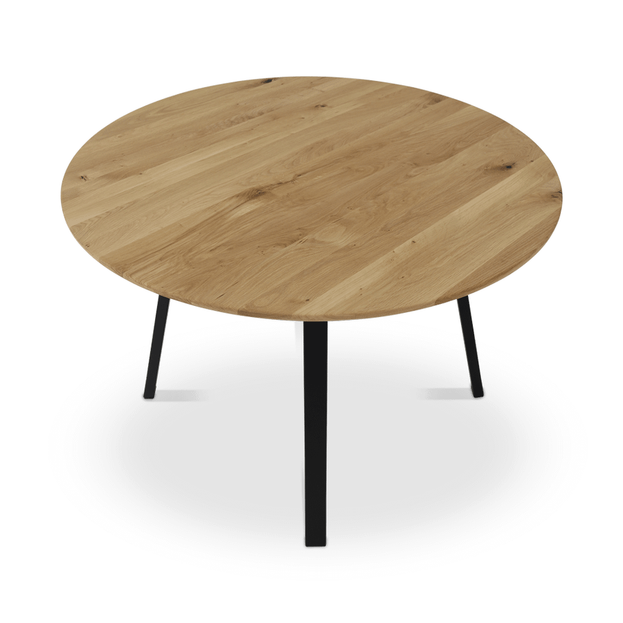 Eettafel NEWTON Ø110 Massief Eik Eettafel NEWTON Ø110 Massief Eik