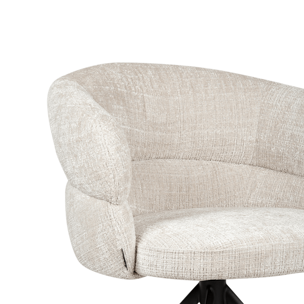 Armstoel KALEVI 360° Soft Stone