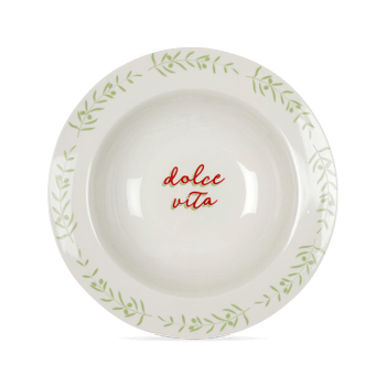 Pastabord ITALIEN Wit/Rood/Groen Ass. Pastabord ITALIEN Wit/Rood/Groen Ass.