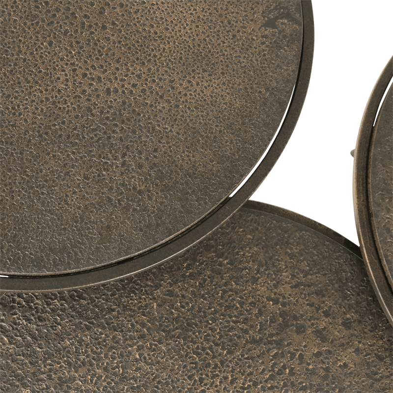 Salontafel NAYA Metallic grijs Salontafel NAYA Metallic grijs