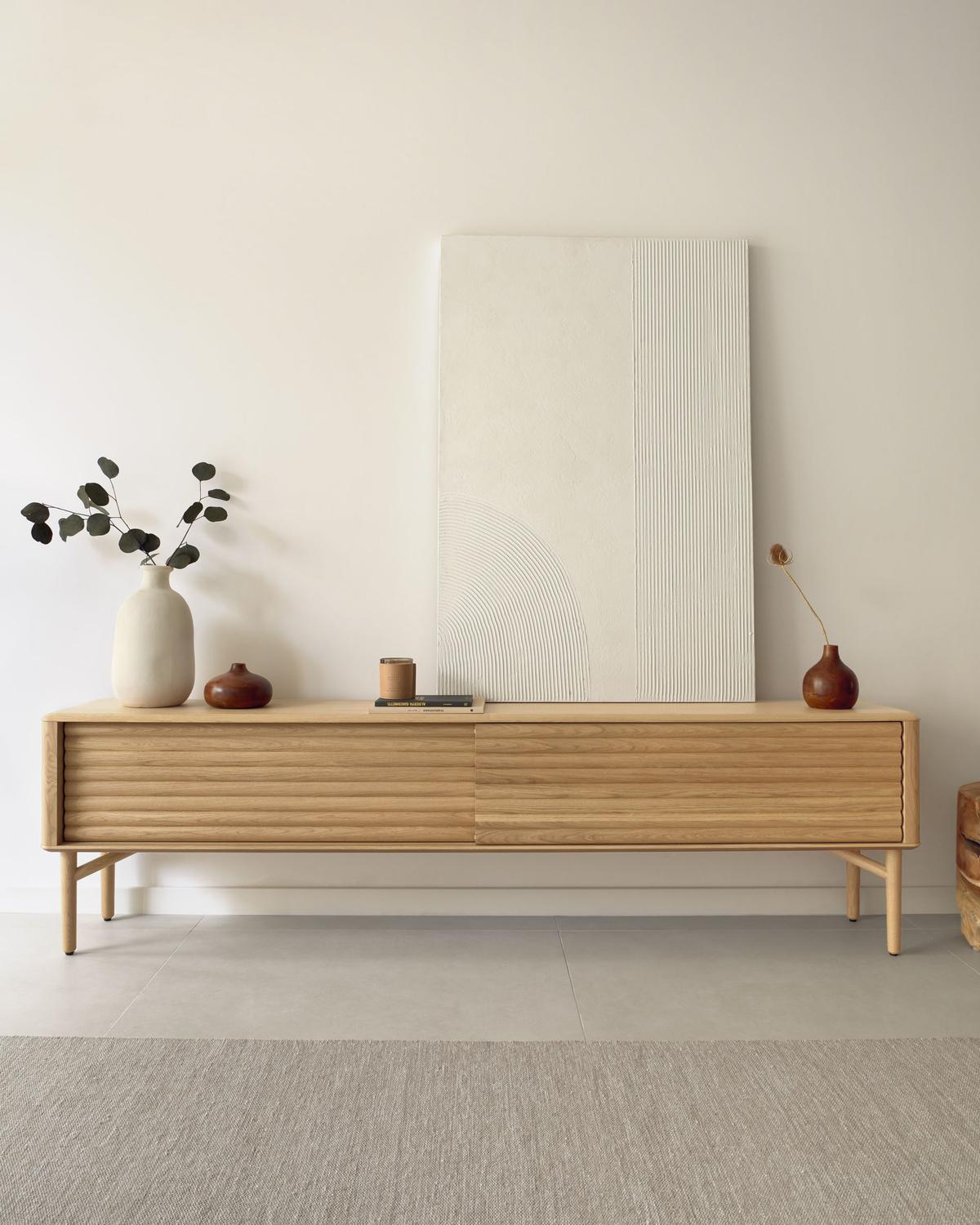 TV-meubel Lenon Eikenfineer
