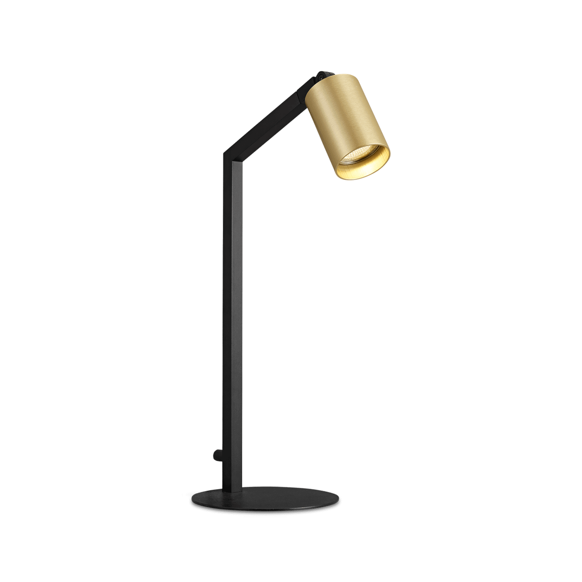 Tafellamp TABOO 1Del. Zwart/Goud