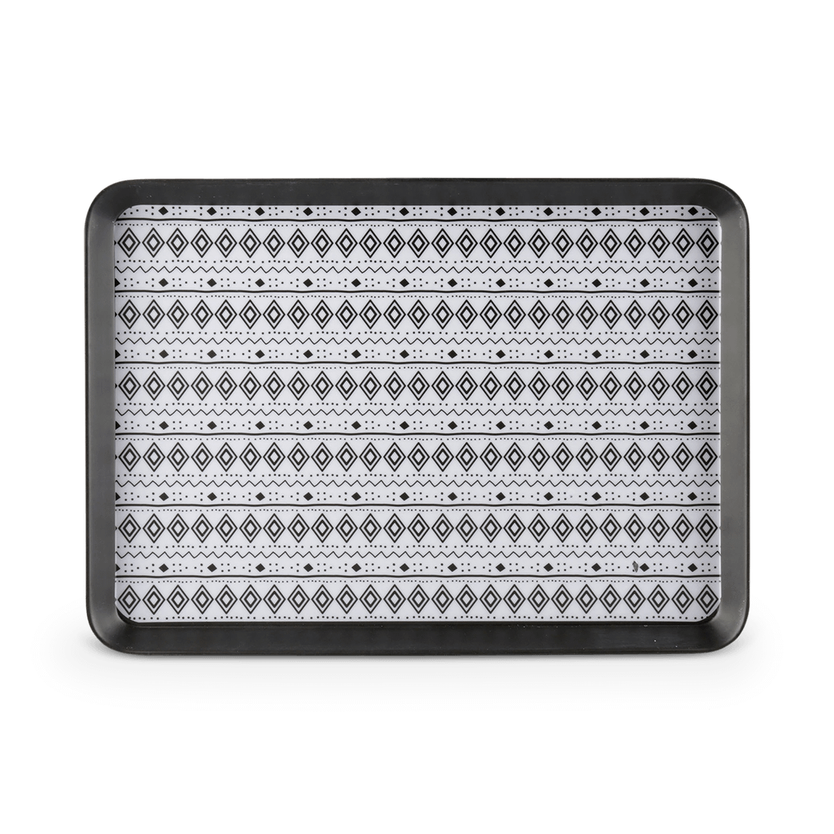 Plateau GEOMETRIQ Mel. Zw/Wt RH L