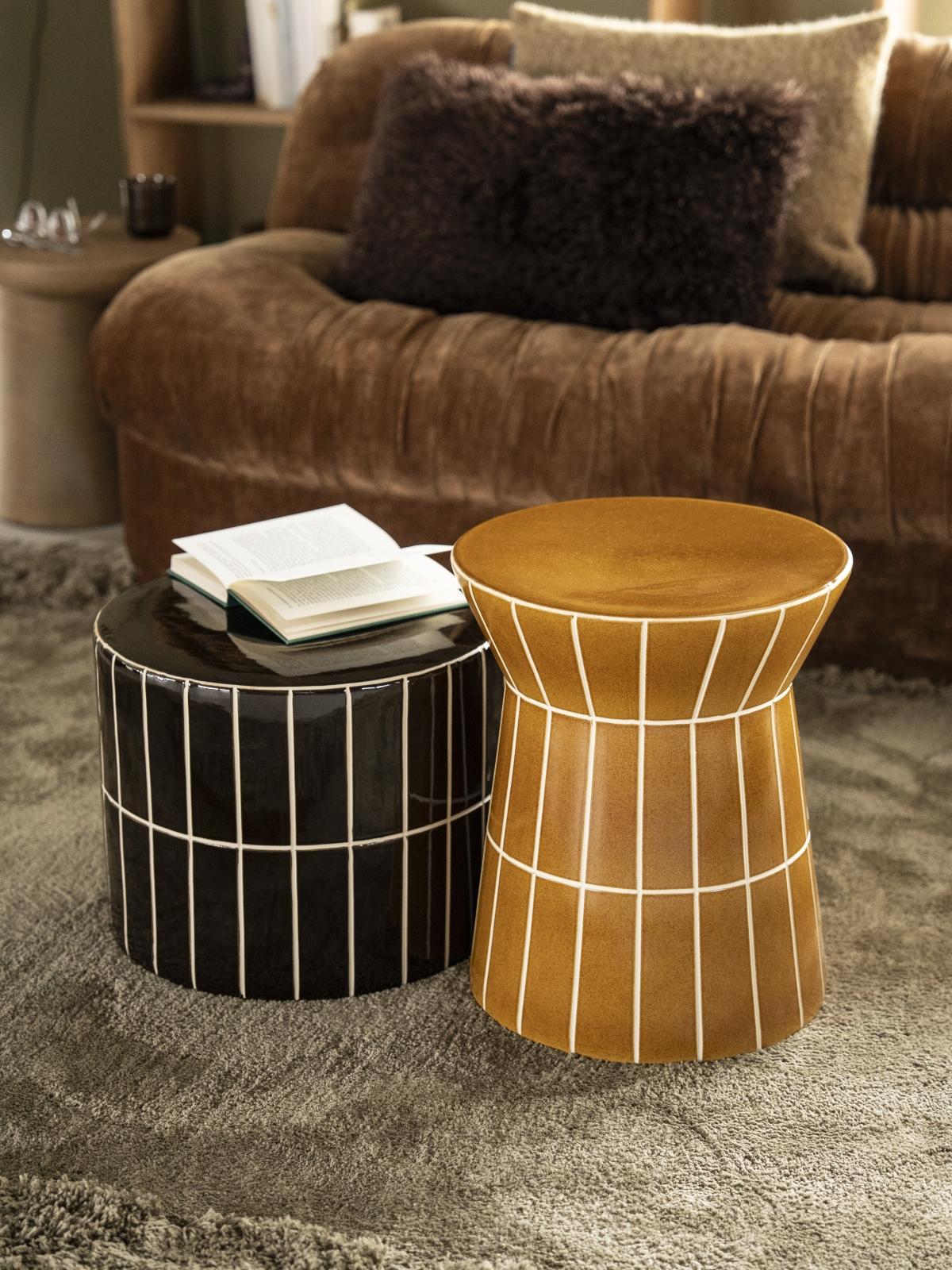 Bijzettafel Tiletastic Mosterdgeel