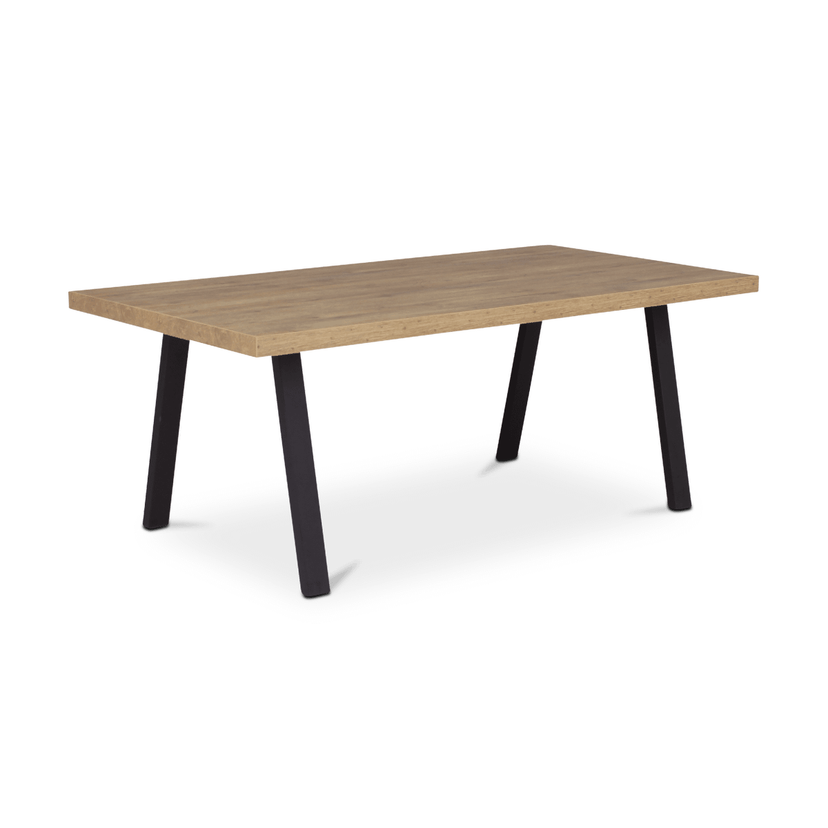 Eettafel met A-poot ABBEY Scarlet Oak 200x100