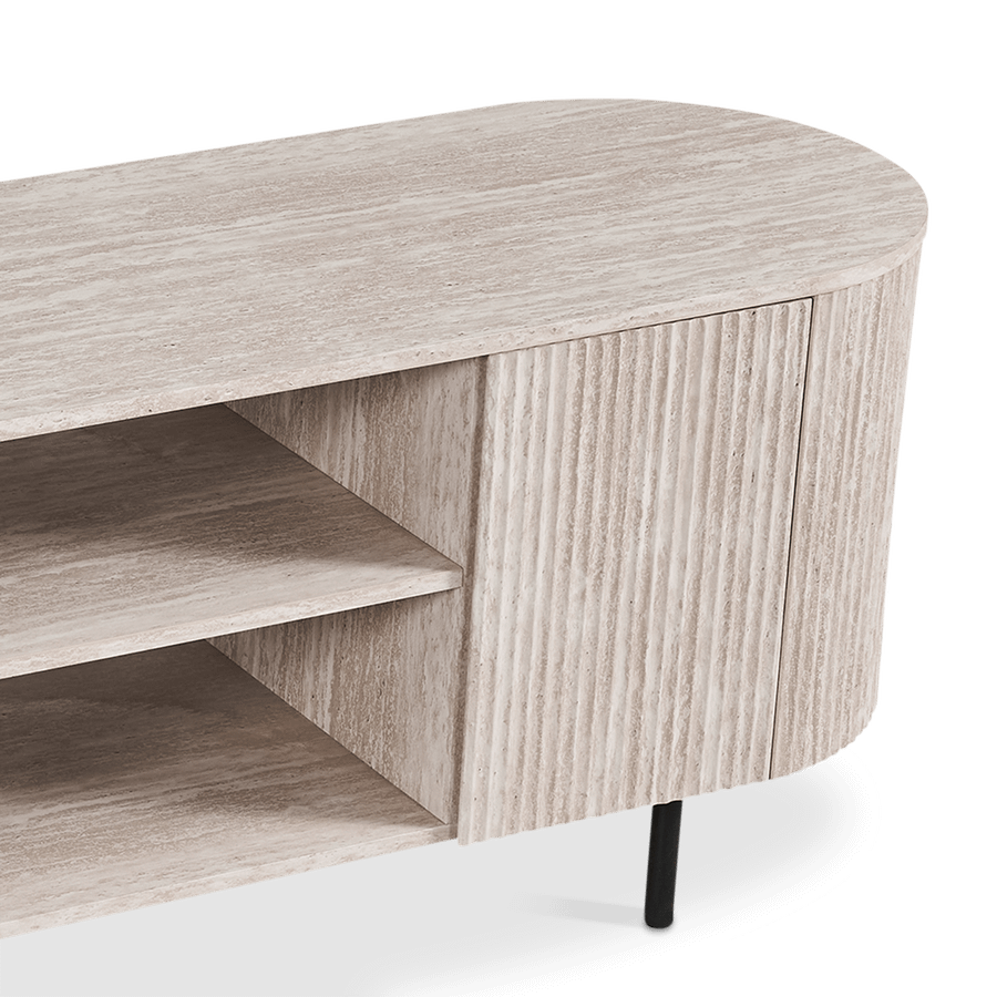 Tv-Meubel PORTO B160 Travertijnlook Tv-Meubel PORTO B160 Travertijnlook