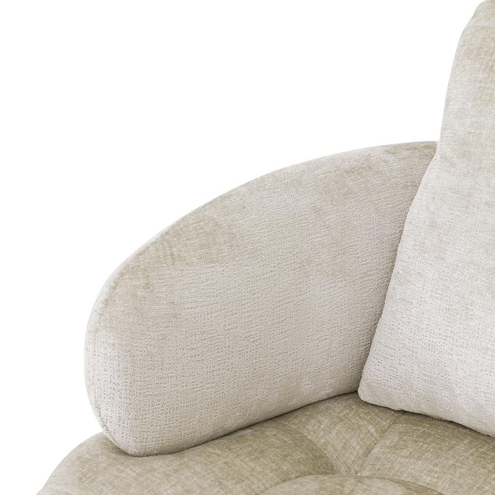 Draaifauteuil LOLITA Beige B114 Draaifauteuil LOLITA Beige B114