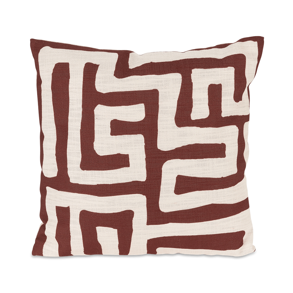 Kussen INZOI Vk. Beige/Rood