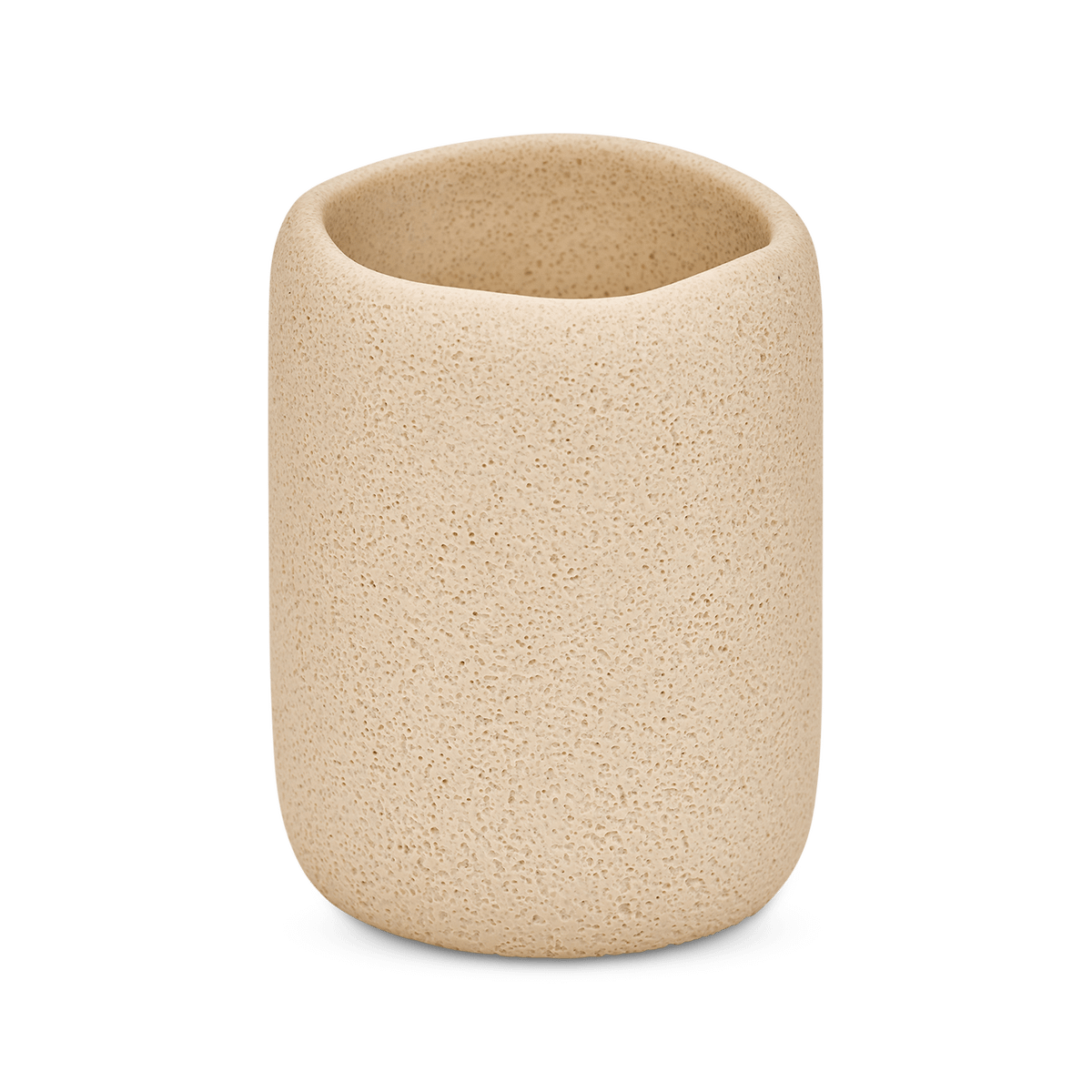 Tandenborstelhouder HOLEZO Poly Beige/Bruin