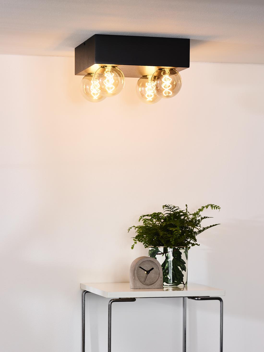 Plafonnier SURTUS Zwart Plafonnier SURTUS Zwart