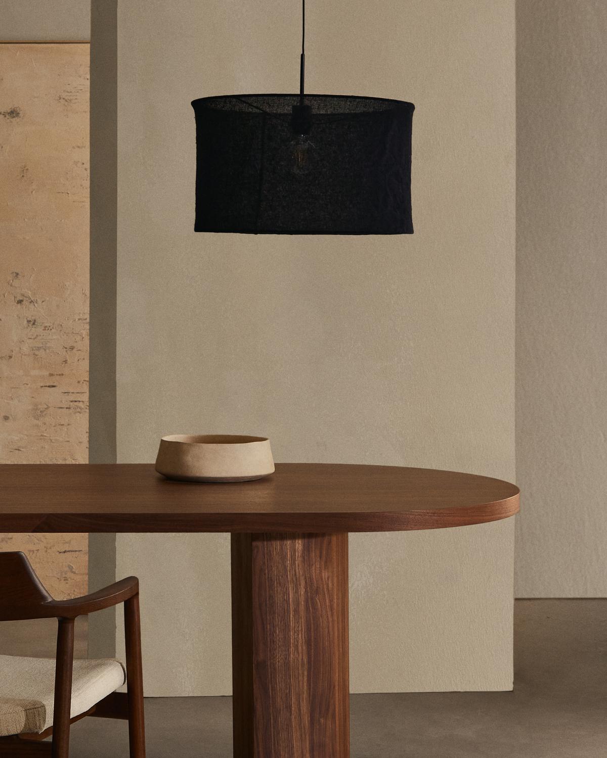 Eettafel Nealy Walnootfineer 240 x 100 cm