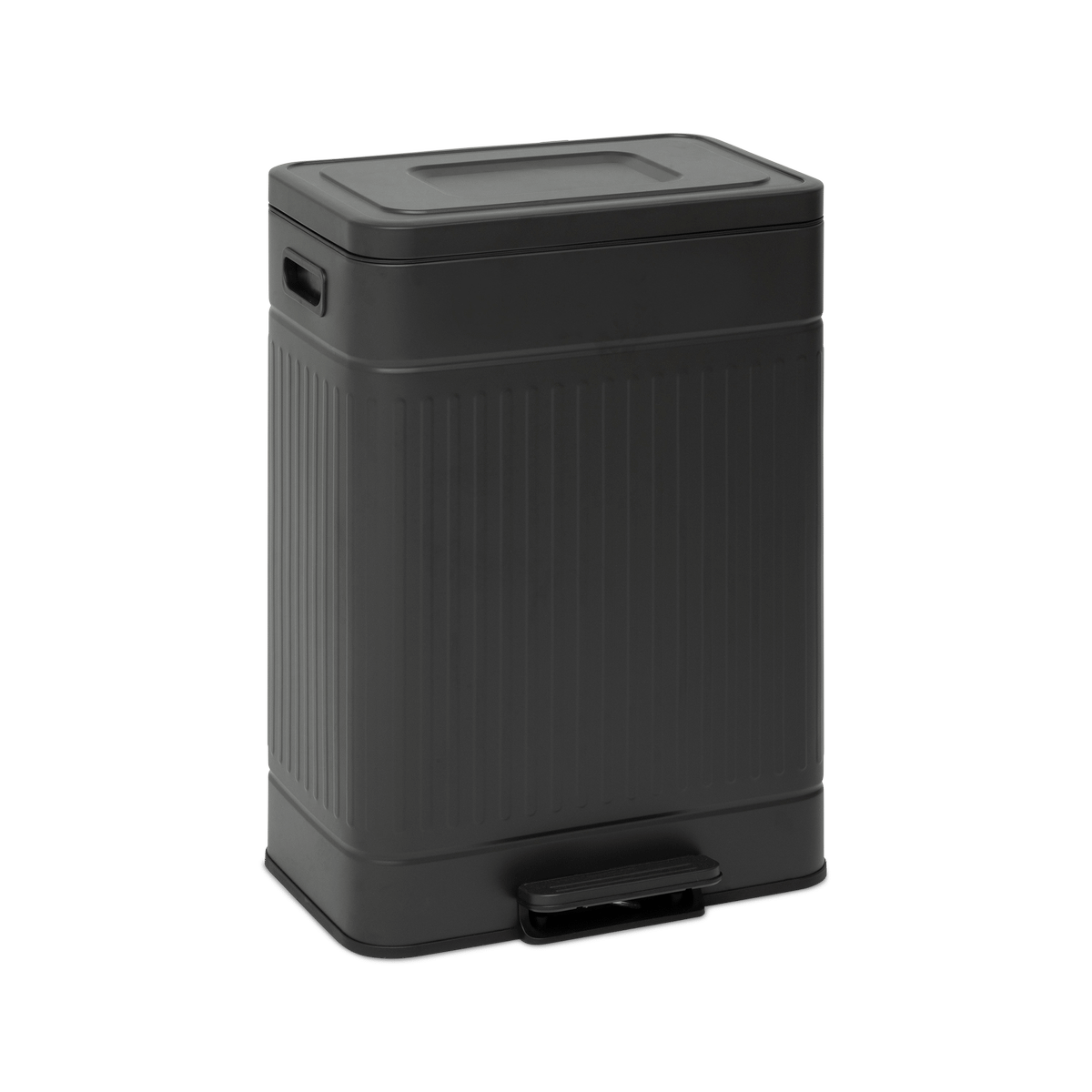 Pedaalemmer NOVAH 2x30L Metaal Zwart