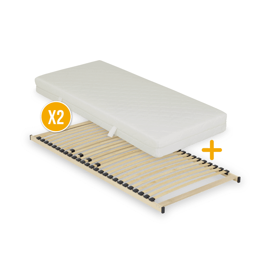 PROMOSET: 2x Ergoflex 26 80x200 + 2x Pocket 100 80x200 PROMOSET: 2x Ergoflex 26 80x200 + 2x Pocket 100 80x200