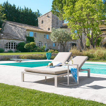 Ligbed Verstelbaar 2pers. FURORE Zand Ligbed Verstelbaar 2pers. FURORE Zand