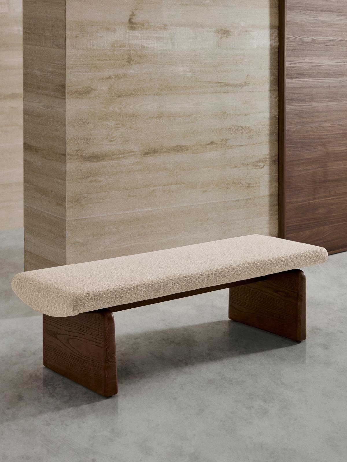 Zitbank Topaz Massief Es Beige Chenille