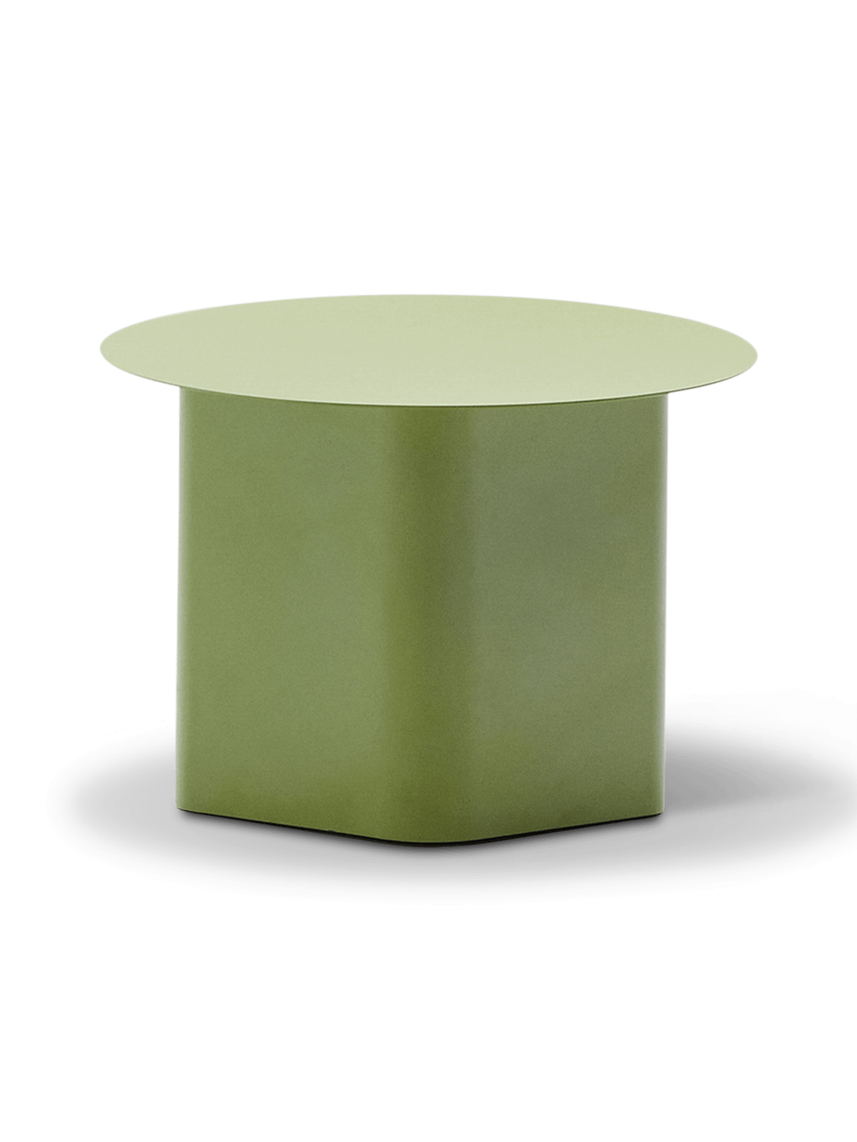 Arvin groene ijzeren bijzettafel ⌀55 cm