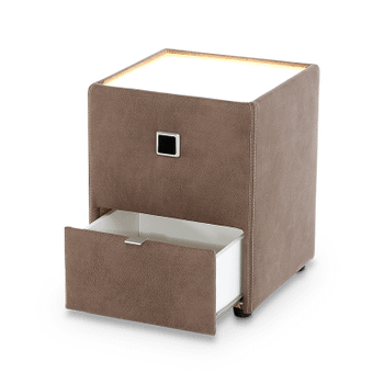 Nachttafel ASTEN Stof 415/08 Bruin Nachttafel ASTEN Stof 415/08 Bruin