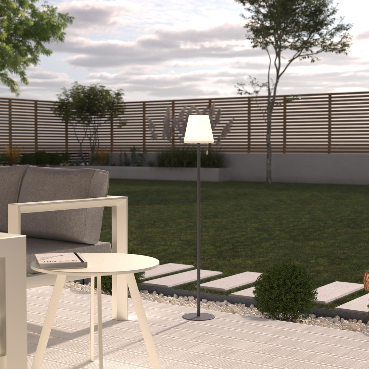 Solar Vloerlamp ZAX Grafiet