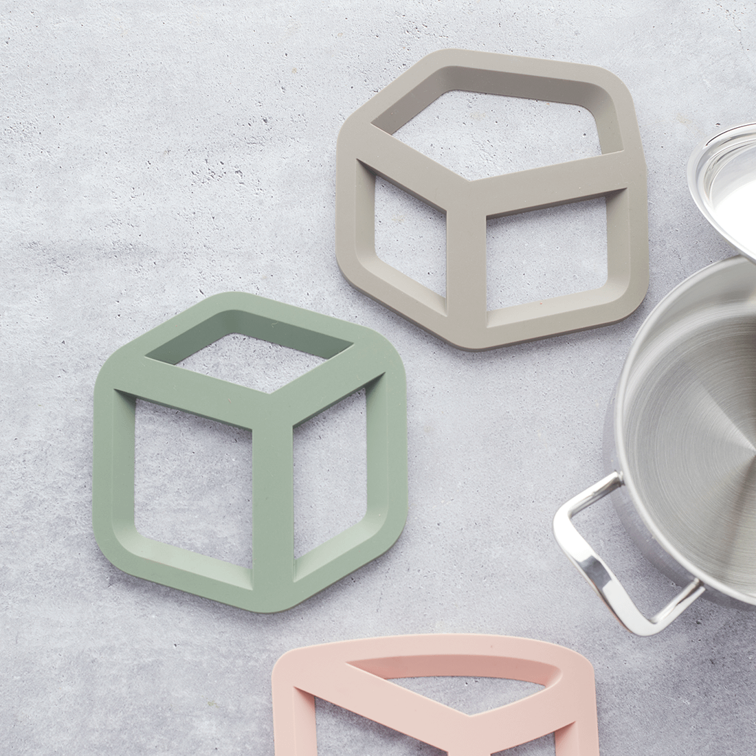 ADO-PV-KIT Potonderzetter Vijfhoek 3D Taupe