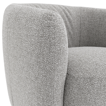 Draaizetel SVEA Lichtgrijs Draaizetel SVEA Lichtgrijs