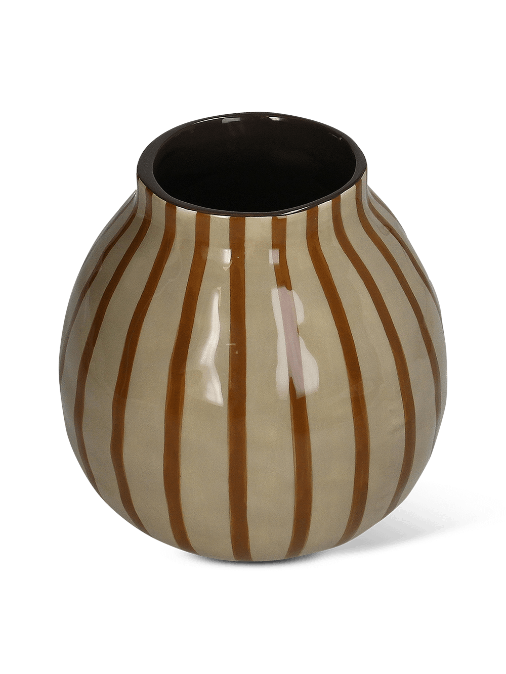 Decovaas ADANNA XL Dol. Strepen Beige/Bruin