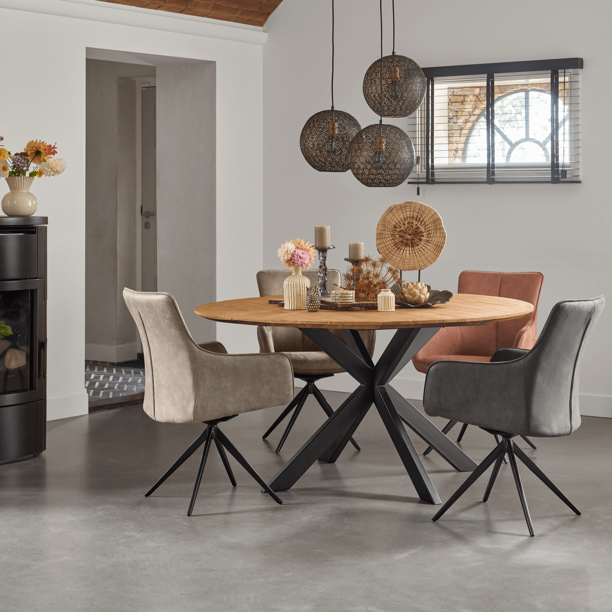 Eettafel ASKA Ø150
