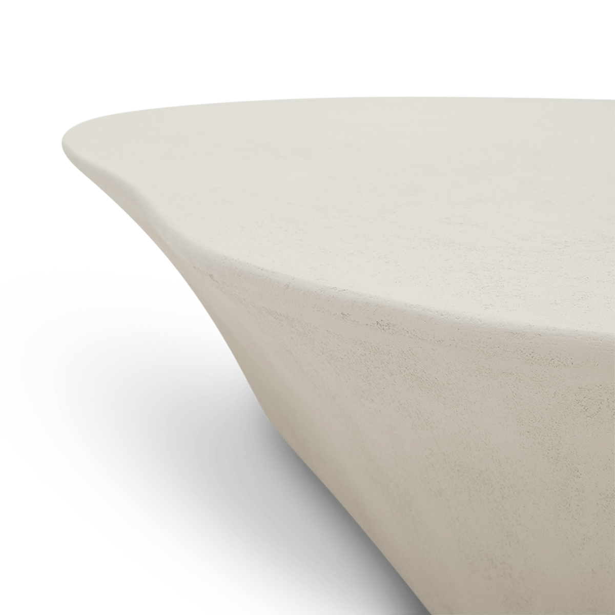 Salontafel GIACOMETTI 148x85 Microcement Ivory