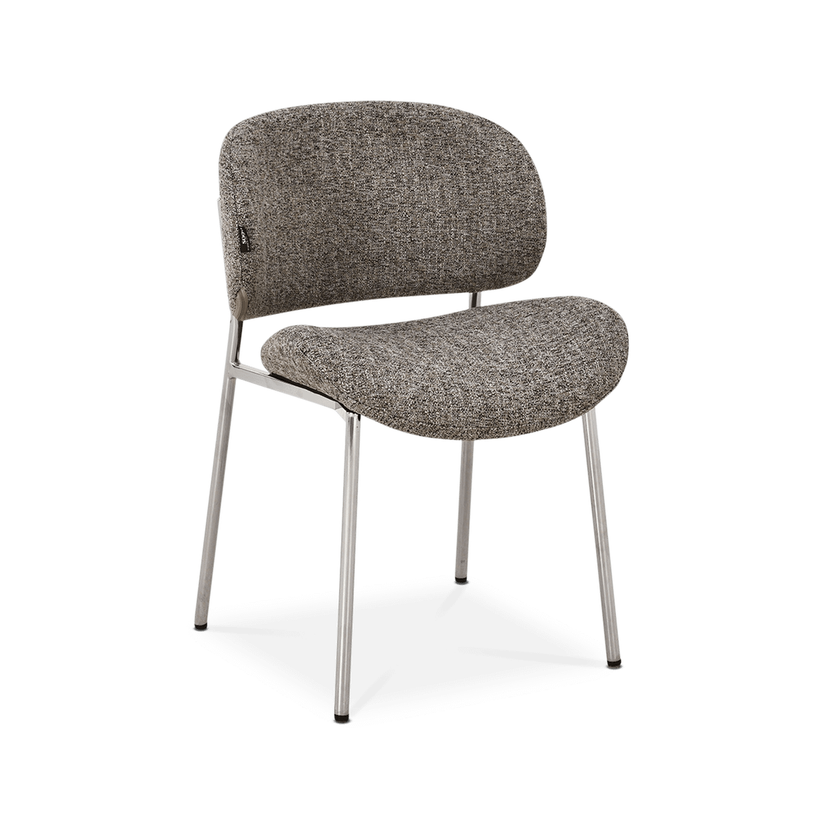 Stoel RAFFY Taupe Melange/Chrome