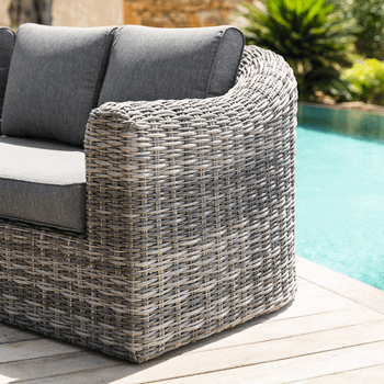 Loungehoek ATRANI Grijs Wicker  Loungehoek ATRANI Grijs Wicker