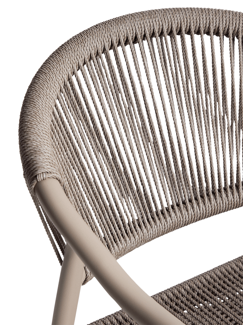 Tuinstoel Lividia Taupe