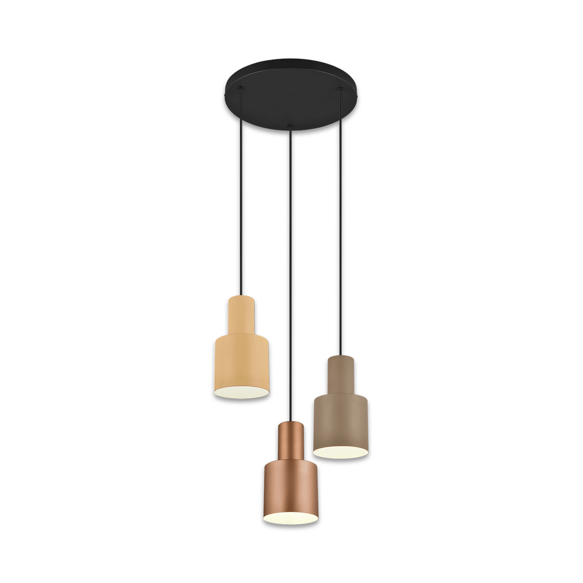 Hanglamp AGUDO 3Del. Rond