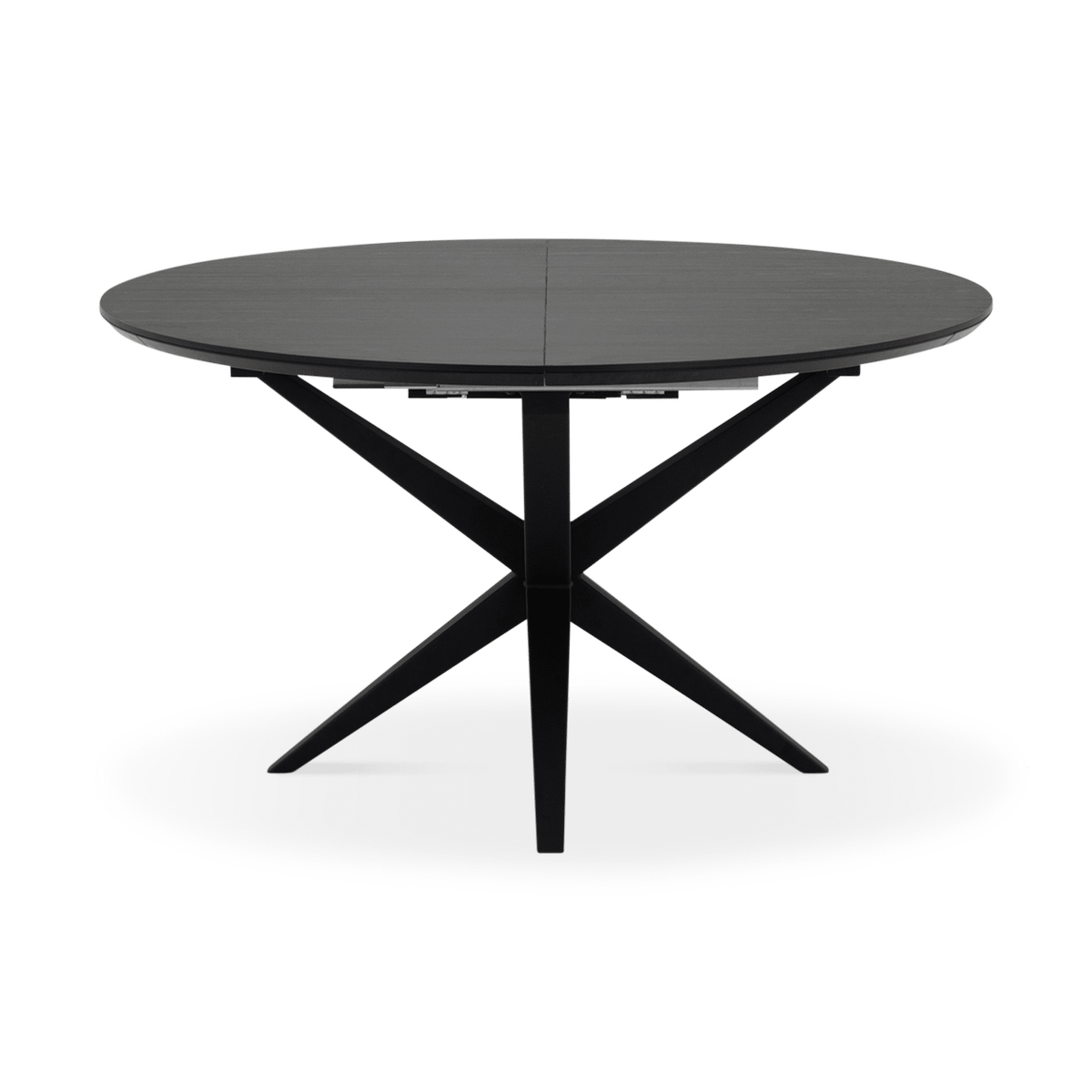 Eettafel Verlengbaar ENCANTO Ø140/180 Noir