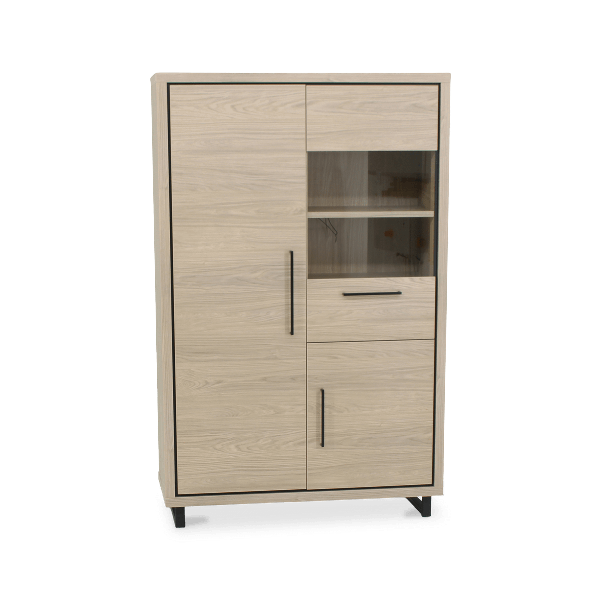Wandkast LATINA Misty Oak B115