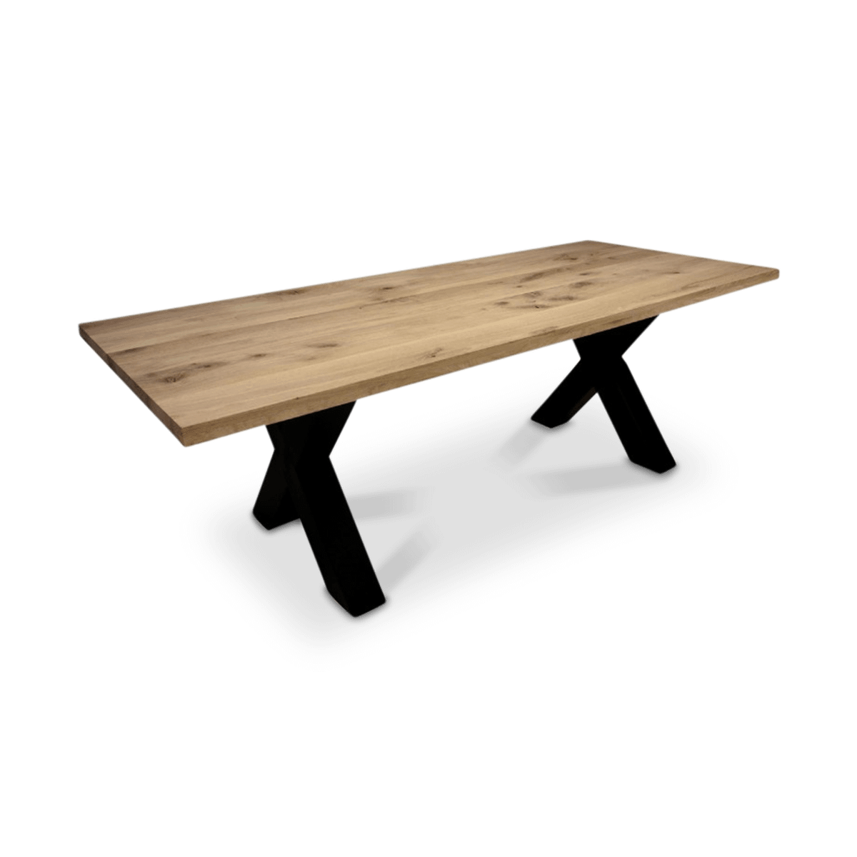 Eettafel SVERRE X-poot 220x100