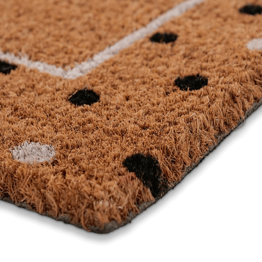 Deurmat FLAMINO Kokos Naturel/Roze