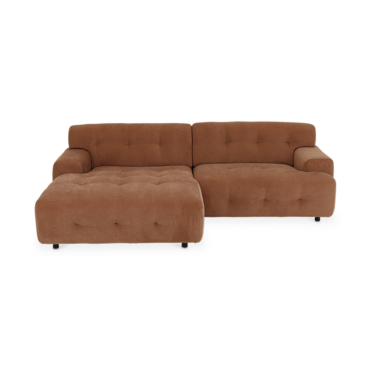 Hoeksalon MODEST Longchair Links Storm