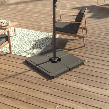 Parasoltegel 15kg ELBA Grijs Parasoltegel 15kg ELBA Grijs