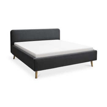 Bedkader MATTI Aspen Antraciet 180x200 Bedkader MATTI Aspen Antraciet 180x200