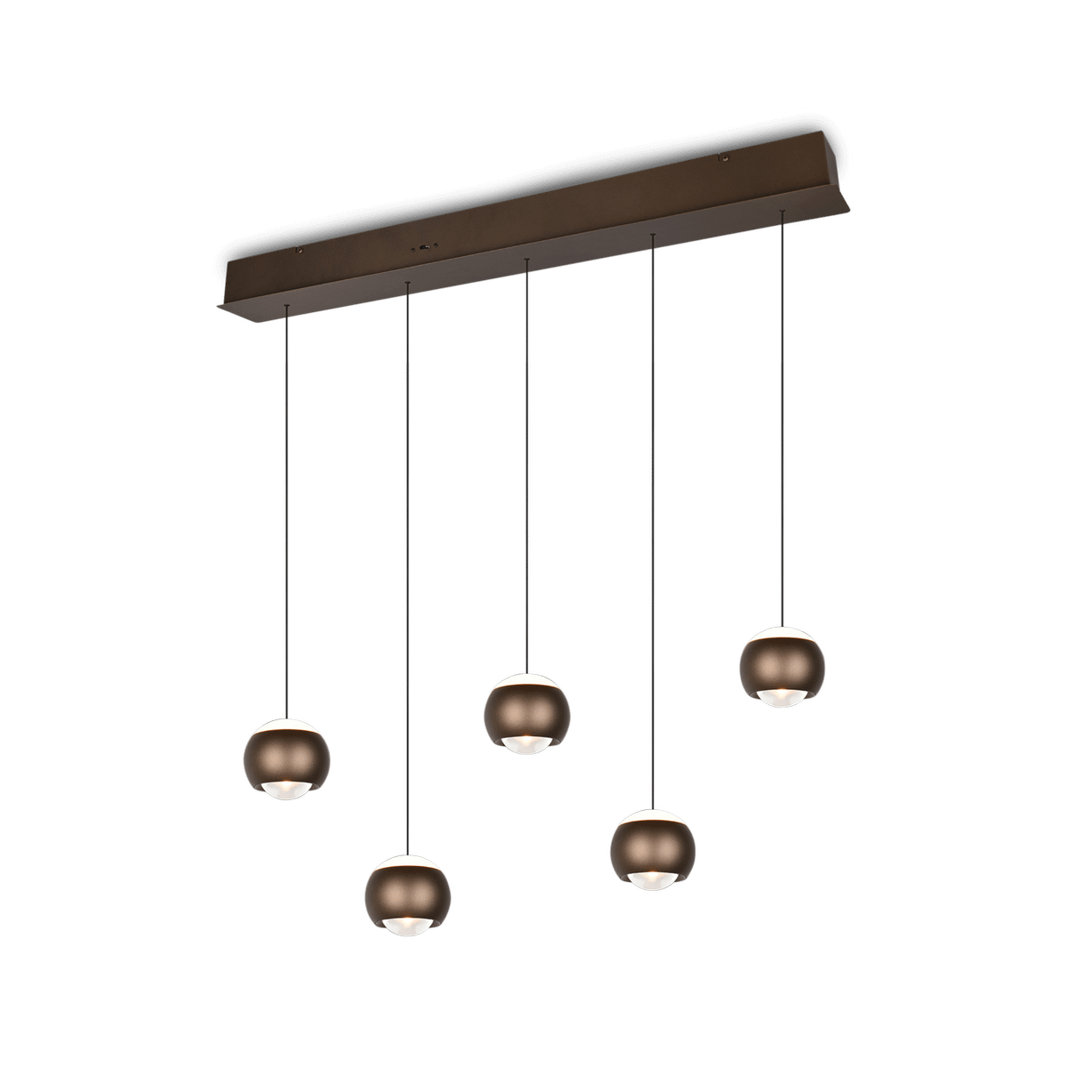 Hanglamp ORBIT 5Del Platinum