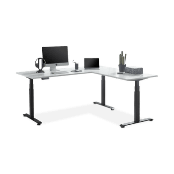 Hoekbureau Verstelbaar LIFT UP 180x177 Wit Hoekbureau Verstelbaar LIFT UP 180x177 Wit