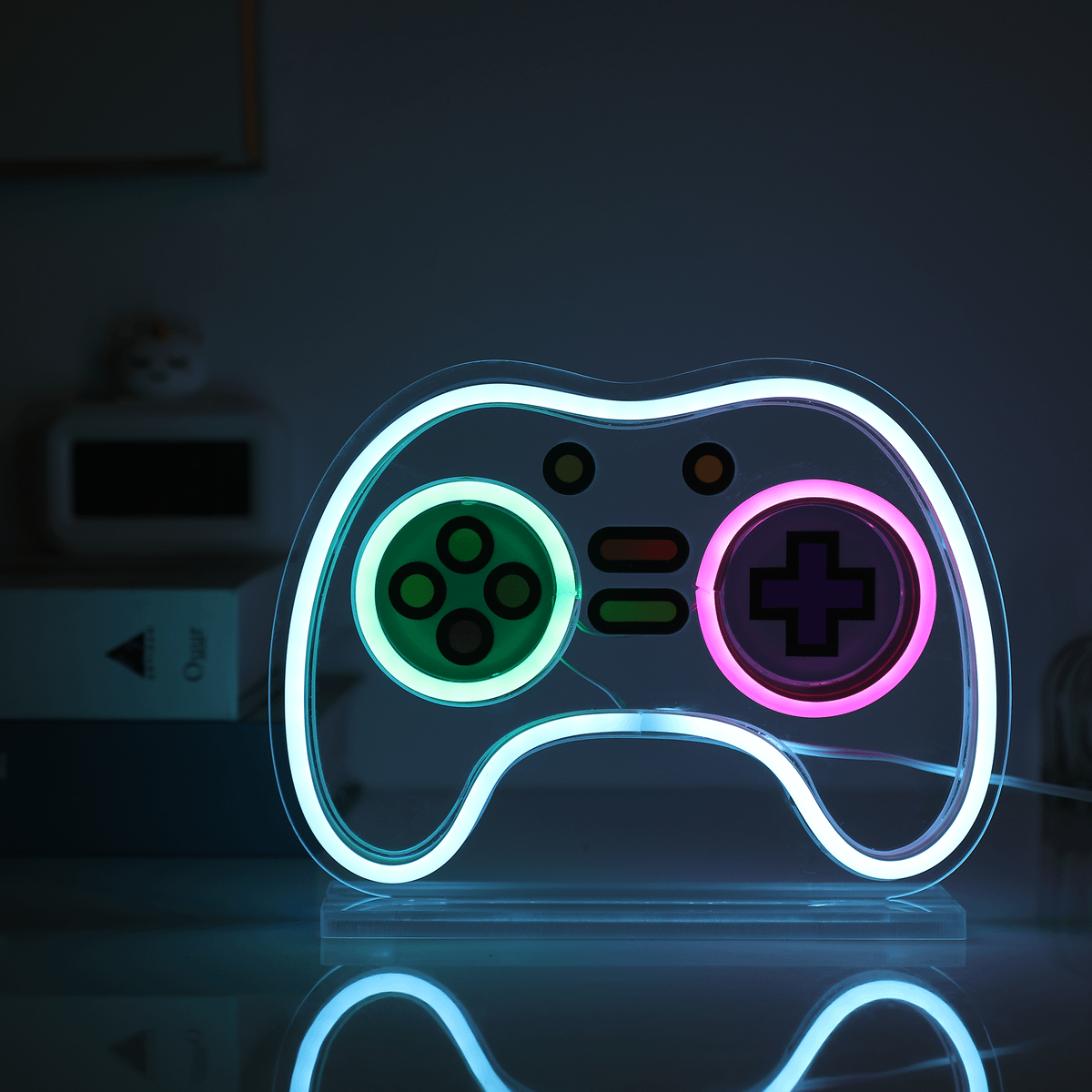 Tafellamp LED SIGN Let's Play Multi