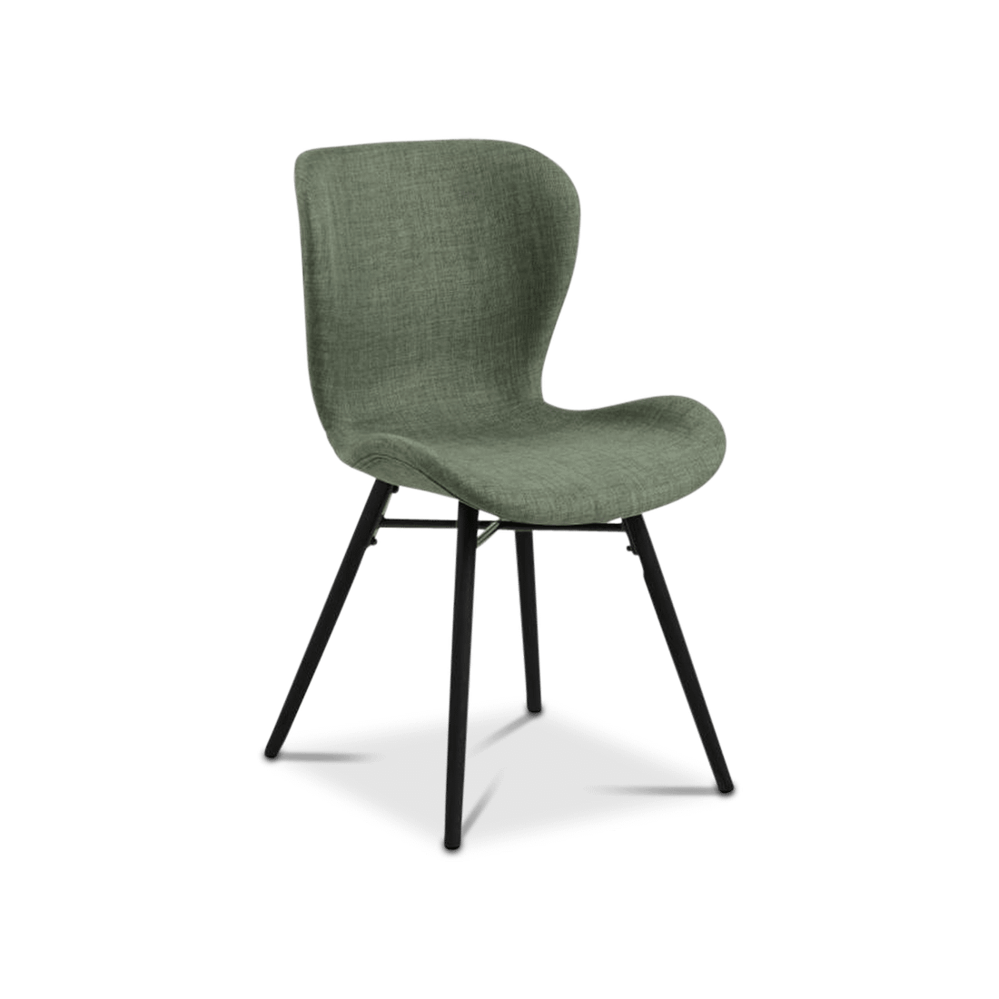 Stoel PLATS Rio fabric green 140 Stoel PLATS Rio fabric green 140