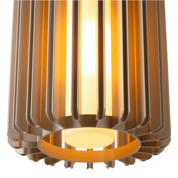 Hanglamp LAMBRES 3Del. Rond Taupe Hanglamp LAMBRES 3Del. Rond Taupe