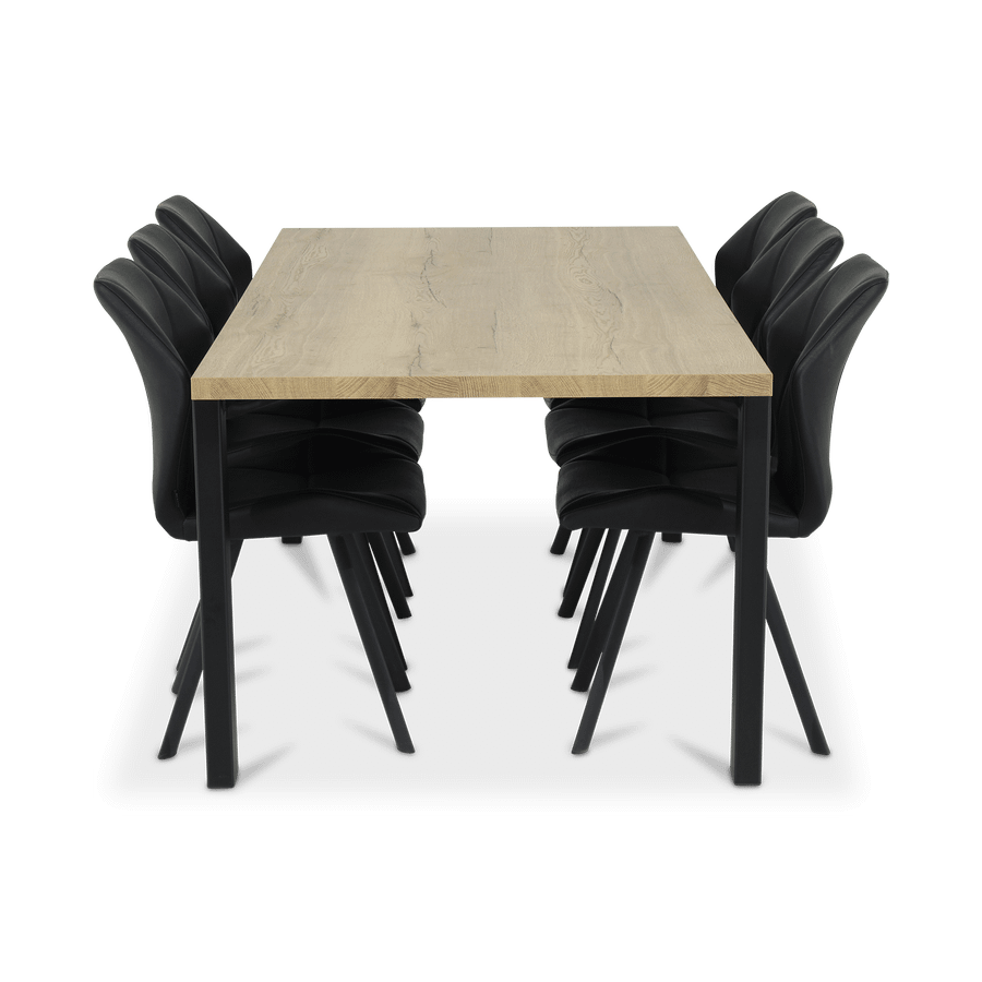 Eettafel BIGFOOT Natur 220x100 Eettafel BIGFOOT Natur 220x100